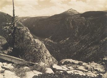 ANSEL ADAMS (1902-1984) Group of 5 vintage photographs, primarily taken on a 1927 Sierra Club outing into Sierra Nevada.
